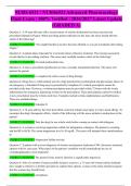NURS 6521 &sol; NURS6521 Advanced Pharmacology Final Exam &vert; 100&percnt; Verified &vert; 2026&sol;2027 Latest Update &lpar;GRADED A&rpar;