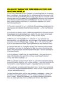 USA HOCKEY EVALUATION EXAM 2026 QUESTIONS AND SOLUTIONS RATED 