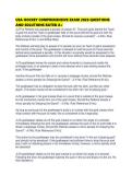 USA HOCKEY COMPREHENSIVE EXAM 2026 QUESTIONS AND SOLUTIONS RATED