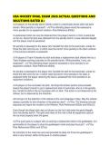USA HOCKEY FINAL EXAM 2026 ACTUAL QUESTIONS AND SOLUTIONS RATED