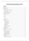 Samenvatting -  Schadevergoedingsrecht UGent - Marc Kruithof