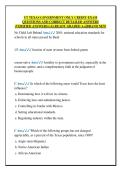 UT TEXAS GOVERNMENT ONLY CREDIT-EXAM  QUESTIONS AND CORRECT DETAILED ANSWERS  &lpar;VERIFIED ANSWERS&rpar; &vert;ALREADY GRADED A&plus;&vert;&vert;BRAND NEW