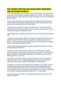 USA HOCKEY UPDATED 2026 EXAM SCRIPT QUESTIONS AND SOLUTIONS RATED