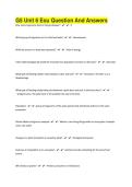 G5 Unit 6 Eou Question And Answers 