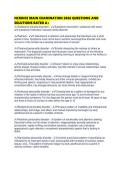 NCMHCE MAIN EXAMINATION 2026 QUESTIONS AND SOLUTIONS RATED 