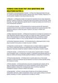 &equals;NCMHCE CORE EXAM TEST 2026 QUESTIONS AND SOLUTIONS RATED