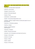 TABE LATEST 2026 EXAM QUESTIONS AND SOLUTIONS RATED