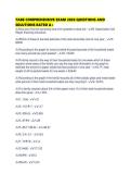 TABE COMPREHENSIVE EXAM 2026 QUESTIONS AND SOLUTIONS RATED 