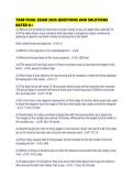 TABE FINAL EXAM 2026 QUESTIONS AND SOLUTIONS RATED