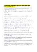 TABE UPDATED EXAM SCRIPT 2026 QUESTIONS AND SOLUTIONS RATED