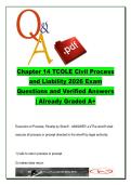 TCOLE Civil Process & Liability &lpar;BPOC&rpar; 2026 &ndash; 45 Exam Questions on Civil Law&comma; Liability & Court Procedures