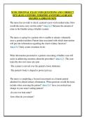 NURS 3280 FINAL EXAM VSIM QUESTIONS AND CORRECT  DETAILED ANSWERS &lpar;VERIFIED ANSWERS&rpar; &vert;ALREADY  GRADED A&plus;&vert;&vert;BRAND NEW