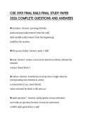 CSE 3901 FINAL RAILS FINAL STUDY PAPER 2026 COMPLETE QUESTIONS AND ANSWERS