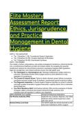 2026&sol;2027 Elite Dental Hygiene Test Bank&colon; Ethics&comma; Jurisprudence & Practice Management &lpar;Kimbrough & Lautar&rpar;
