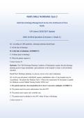 NURS5461 &sol; NURS 5461 Quiz 2&colon; Adult Gerontology Management Across Continuum of Care 2026&sol;2027 &vert; UTA &vert; Complete Guide &vert; Verified Q&A &vert; Grade A &vert; Pass Guaranteed - A&plus; Graded