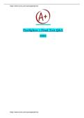 Firefighter 1 Final Test 2022 Complete Questions and Answers Study Guide for Certification Exam Preparation and Practice