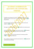 ACI EPOXY ANCHORS EXAM QUESTIONS AND ANSWERS 2026 VERIFIED&period;