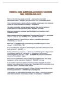 PMKEE E4 EXAM QUESTIONS AND CORRECT ANSWERS 100&percnt; VERIFIED 2026-2027&excl;&excl;
