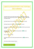 AHFI EXAM QUESTIONS AND ANSWERS 2026 VERIFIED&period;