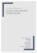 Casestudy jaar 4&colon; Vermoeidheid bij dialyse patienten&period;