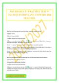ASE BRAKES T4 PRACTICE TEST &num;1 EXAM QUESTIONS AND ANSWERS 2026 VERIFIED&period;