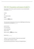 ENV 101 C&period;8 questions and answers Graded A&plus; 