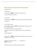 ENV 101 exam 3 questions and answers  Graded A&plus; -energy sources- 