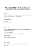 NAVEDTRA 14504 PO3&sol;PO2 ASSIGNMENT 5 QUESTIONS AND ANSWERS GRADED A&plus;