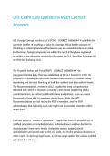 CFE Exam Law Questions With Correct Answers