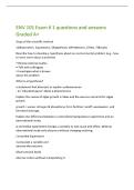 ENV 101 Exam &num; 1 questions and answers  Graded A&plus; 