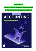 Test Bank for Horngren's Accounting&colon; The Managerial Chapters 14th Edition by Tracie Miller-Nobles & Brenda Mattison &vert; Latest Update 2026 Exam Prep Graded A&plus;