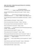 BMS 300 EXAM 4 DIGESTION QUESTIONS WITH VERIFIED ACCURATE ANSWERS