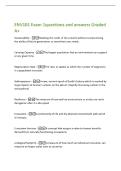 ENV101 Exam 1questions and answers Graded  A&plus; 