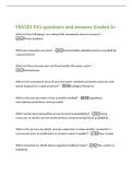 ENV101 EX1 questions and answers Graded A&plus; 