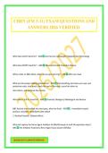 CBRN &lpar;FM 3-11&rpar; EXAM QUESTIONS AND ANSWERS 2026 VERIFIED&period;