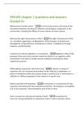 ENV101 chapter 1 questions and answers  Graded A&plus; 