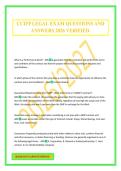 CCIFP LEGAL EXAM QUESTIONS AND ANSWERS 2026 VERIFIED&period;