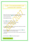 CCIFP &ndash; IT EXAM QUESTIONS AND ANSWERS 2026 VERIFIED
