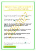 PRACTICE EXAM- CCIFP QUESTIONS AND ANSWERS 2026 VERIFIED&period;