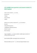 ETA COMMS Exam questions and answers Graded A&plus;&vert;  2026 Updated 