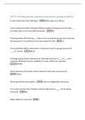 EVT F2 Test Requirements Questions and answers already Graded A&plus;  