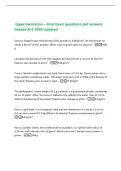 Experimentation &ndash; Final Exam questions and answers  Graded A&plus;&vert; 2026 Updated 