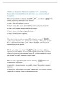 FHGEN 110 Chapter 2 - Research and Ethics GPS 1 Conducting  Reasonably Exhaustive Research Questions and answers already  Graded A&plus; 