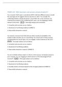 FHGEN 110 - W01 Questions and answers already Graded A&plus;  