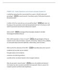 FHGEN 110 - Study Questions and answers already Graded A&plus; 