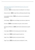 FNP 1 Exam Study Guide for NURS 5432 Questions and answers  already Graded A&plus;  