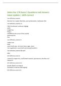 Galen Nur 170 Exam 1 Questions and Answers  latest Update &vert; 100&percnt; Correct  