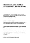 NY Accident and Health 17-52 Exam Complete Questions and Correct Answers