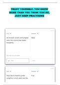FINA 3000-TRUE&lowbar;FALSE QUESTIONS WITH CORRECT ANSWERS