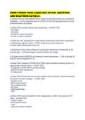 EWRB THEORY FINAL EXAM 2026 ACTUAL QUESTIONS AND SOLUTIONS RATED 